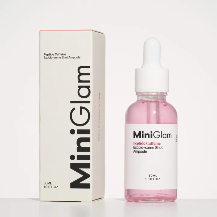 MiniGlam Peptide Caffeine Exobio-some Shot Ampoule with carton