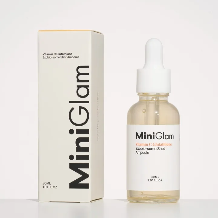 MiniGlam Vitamin C Glutathione Exobio-some Shot Ampoule with carton